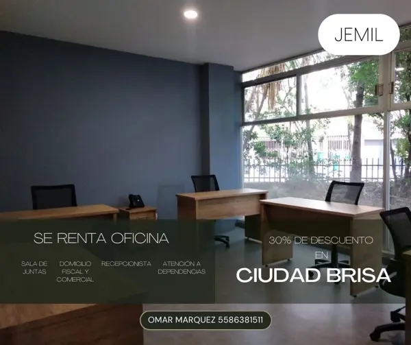 Oficina en Ciudad Brisa, Naucalpan de Juárez, México