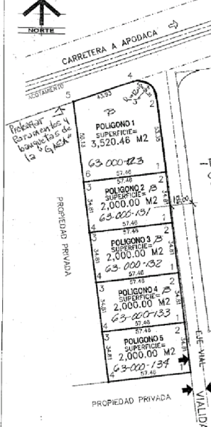 Terreno en venta en Santa Rosa Primer Sector, Apodaca — foto 3 de 5