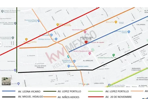 Terreno en venta en Supermanzana 200, Benito Juárez — foto 3 de 20