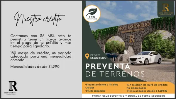 Terreno en venta en La Lira, Pedro Escobedo — foto 2 de 14