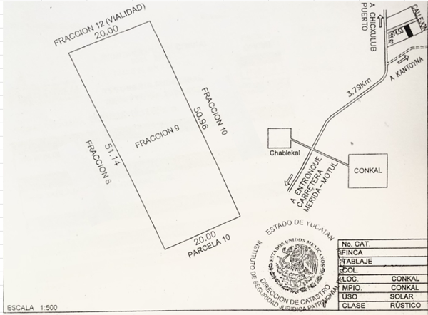 Terreno en Yucatan, Mérida, Yucatán