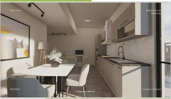 Departamento en venta en Ampliación Senderos, Torreón — foto 3 de 10