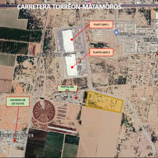 Terreno en venta en Portal del Sol, Matamoros, Coahuila de Zaragoza Terreno en venta en Portal del Sol, Matamoros, Coahuila de Zaragoza