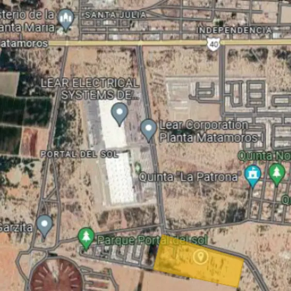 Terreno en venta en Portal del Sol, Matamoros — foto 3 de 3