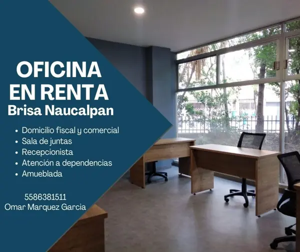 Oficina en Ciudad Brisa, Naucalpan de Juárez, México