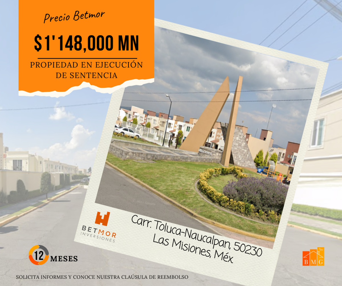 Casa en venta en Las Misiones, Toluca — foto 1 de 15