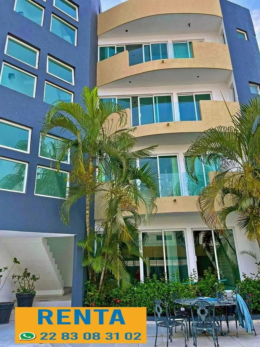 Departamento en renta en Jardines de Virginia, Boca del Río — foto 1 de 6