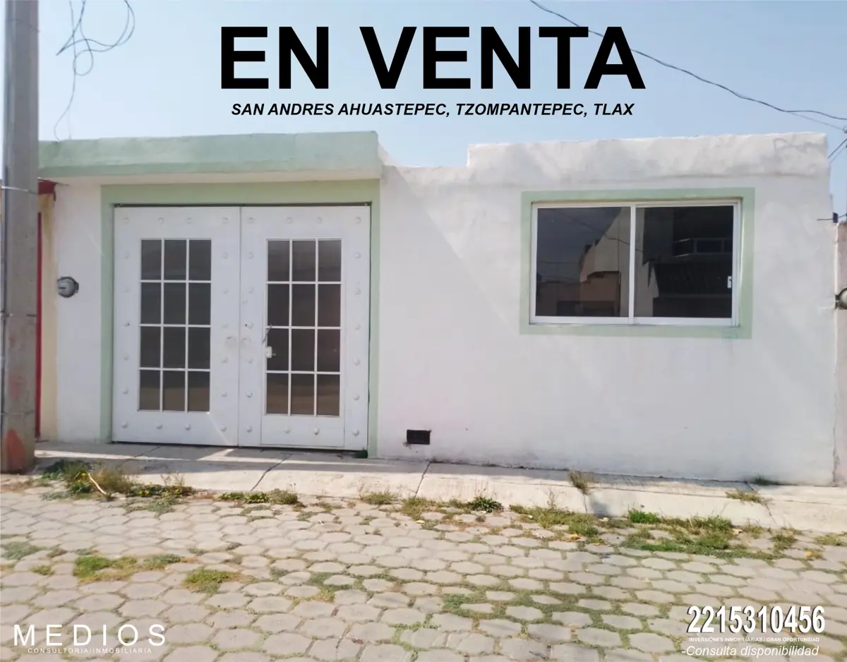Casa en venta en San Andres Ahuashuatepec, Tzompantepec — foto 1 de 12