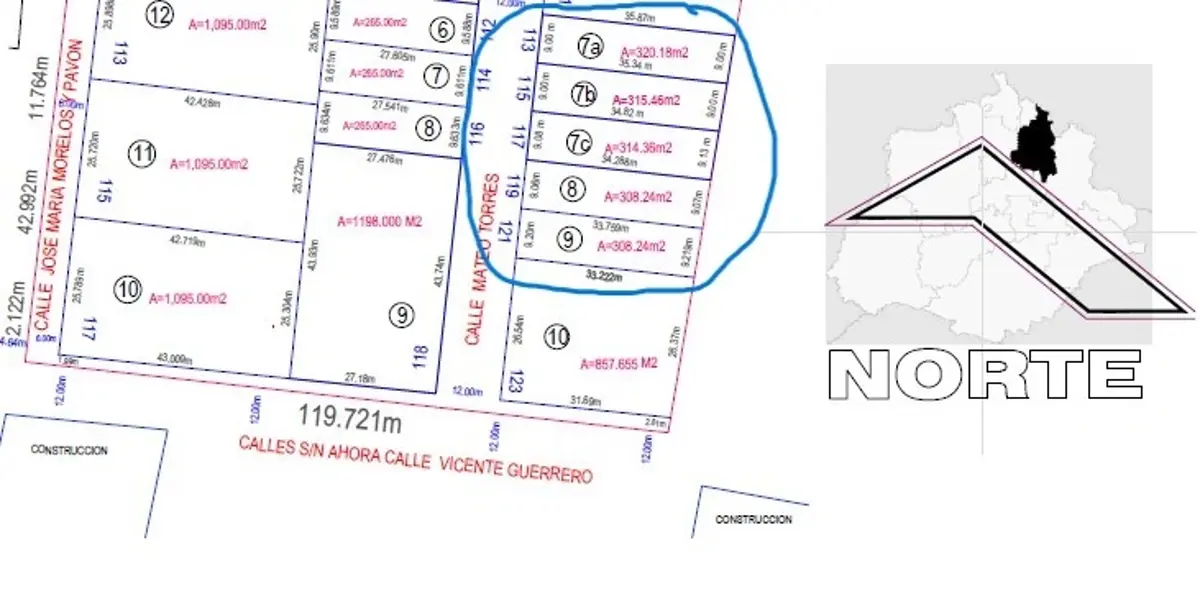 Terreno en venta en El Chayote, Tepezalá
