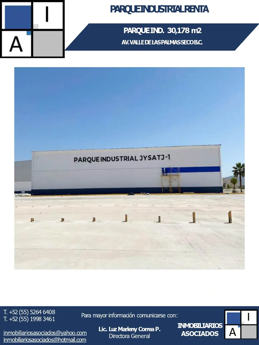 Nave en renta en Valle de las Palmas, Tijuana — foto 1 de 4