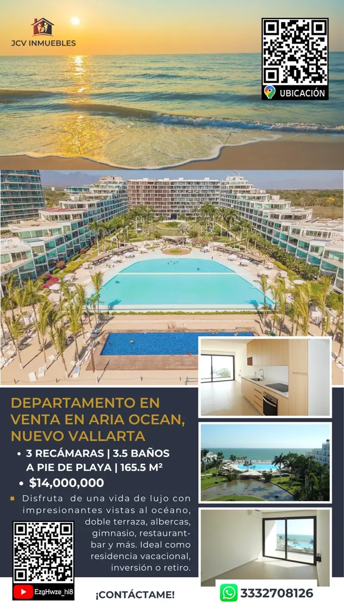 Departamento en venta en Flamingos, Bahía de Banderas — foto 1 de 31