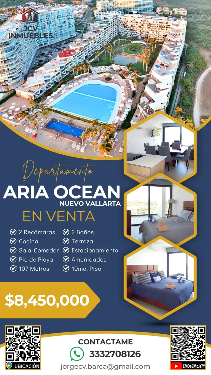 Departamento en venta en Flamingos, Bahía de Banderas — foto 1 de 25