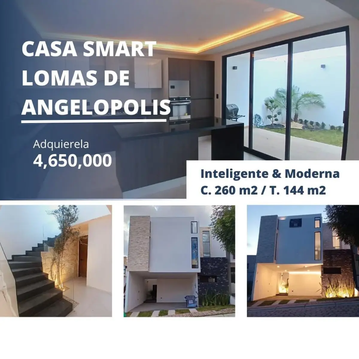 Casa en venta en Lomas de Angelópolis, San Andrés Cholula — foto 1 de 5