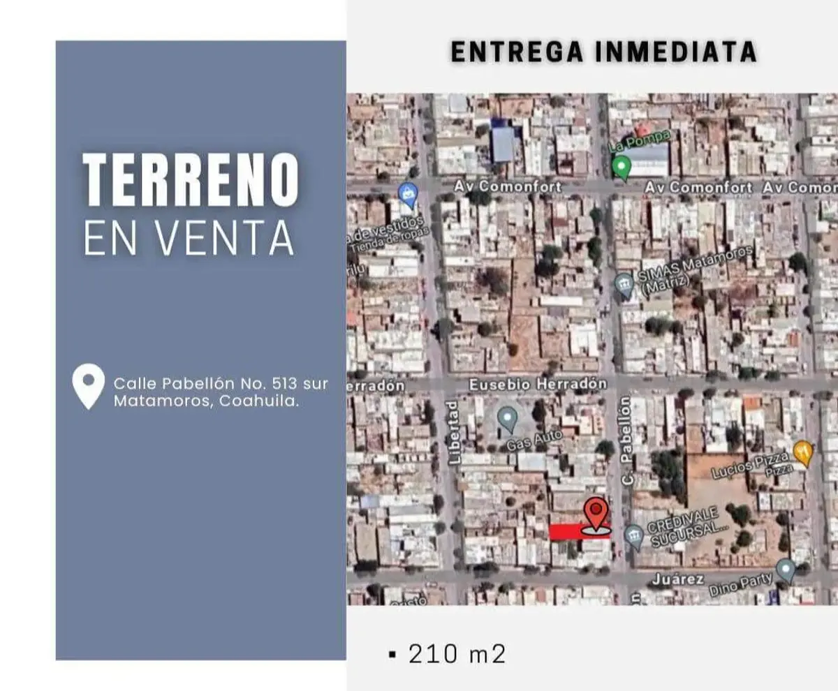 Terreno en Venta en Matamoros, Matamoros, Coahuila de Zaragoza Terreno en Venta en Matamoros, Matamoros, Coahuila de Zaragoza