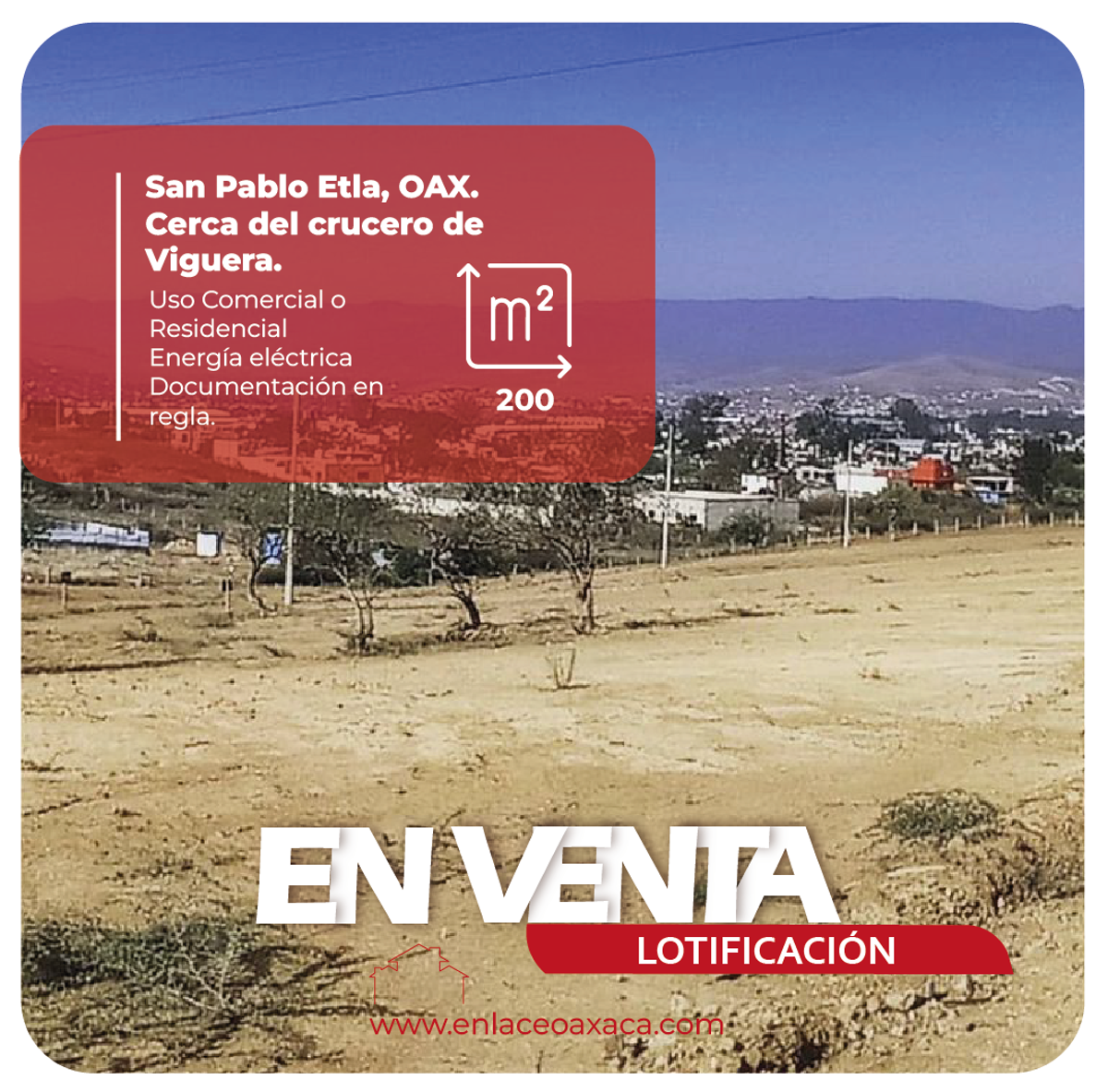Terreno en venta en San Pablo Etla, San Pablo Etla — foto 1 de 4