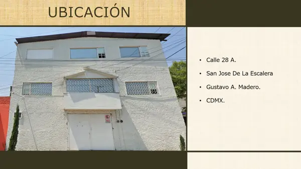 Casa en San Jose de la Escalera, Gustavo A. Madero, Ciudad de México