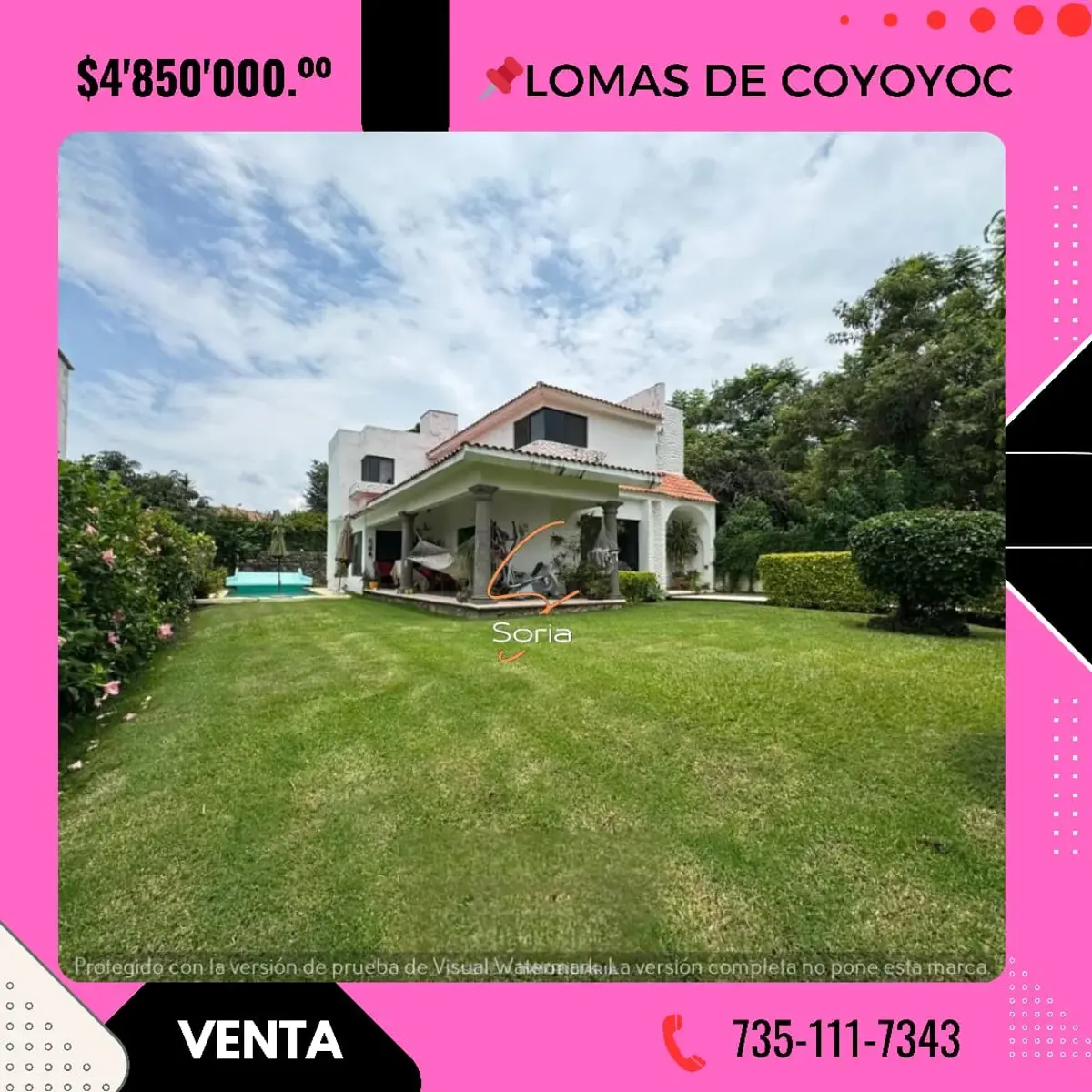 Casa en venta en Lomas de Cocoyoc, Atlatlahucan — foto 1 de 15