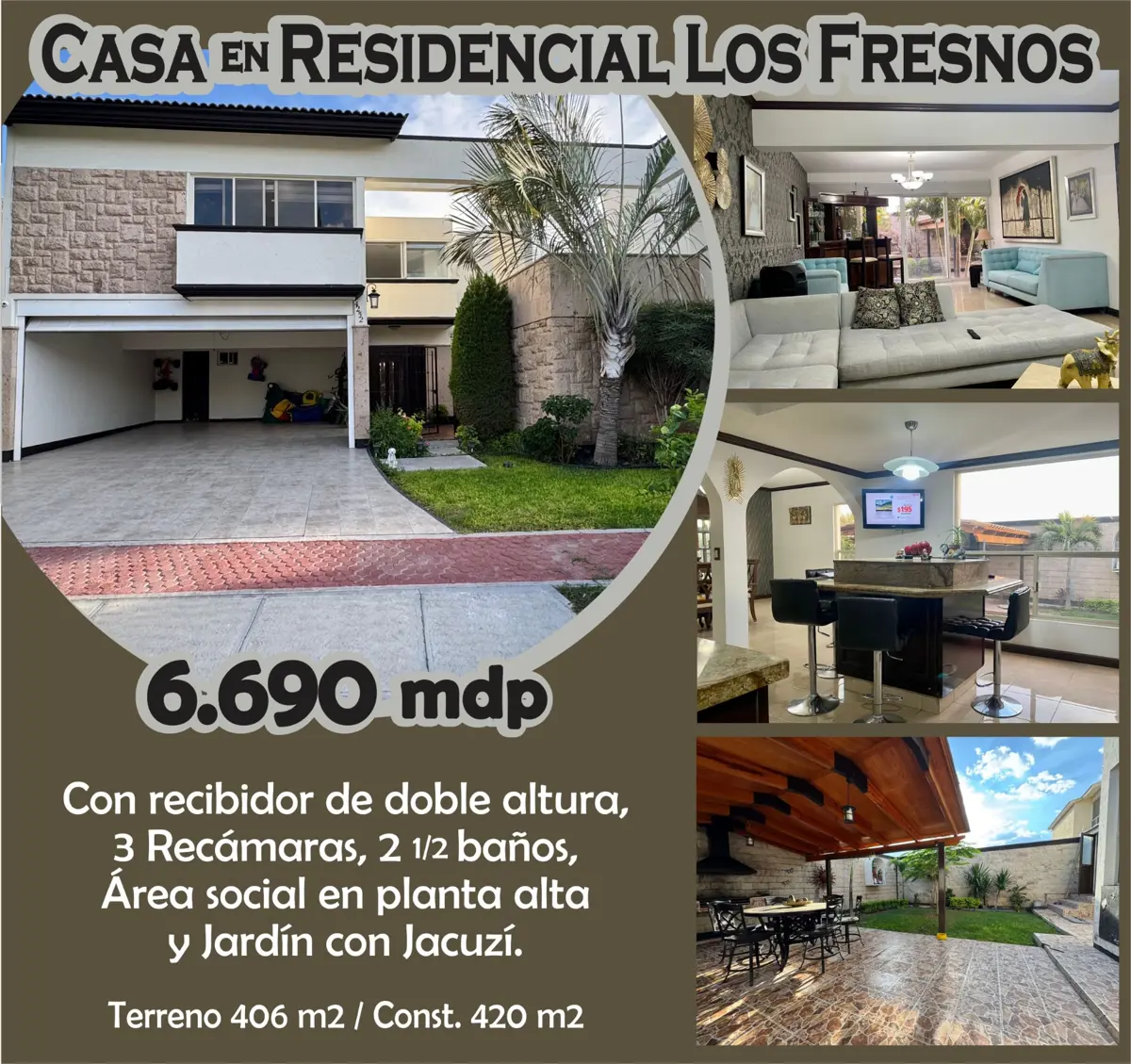 Casa en Venta en Residencial el Fresno, Torreón, Coahuila de Zaragoza