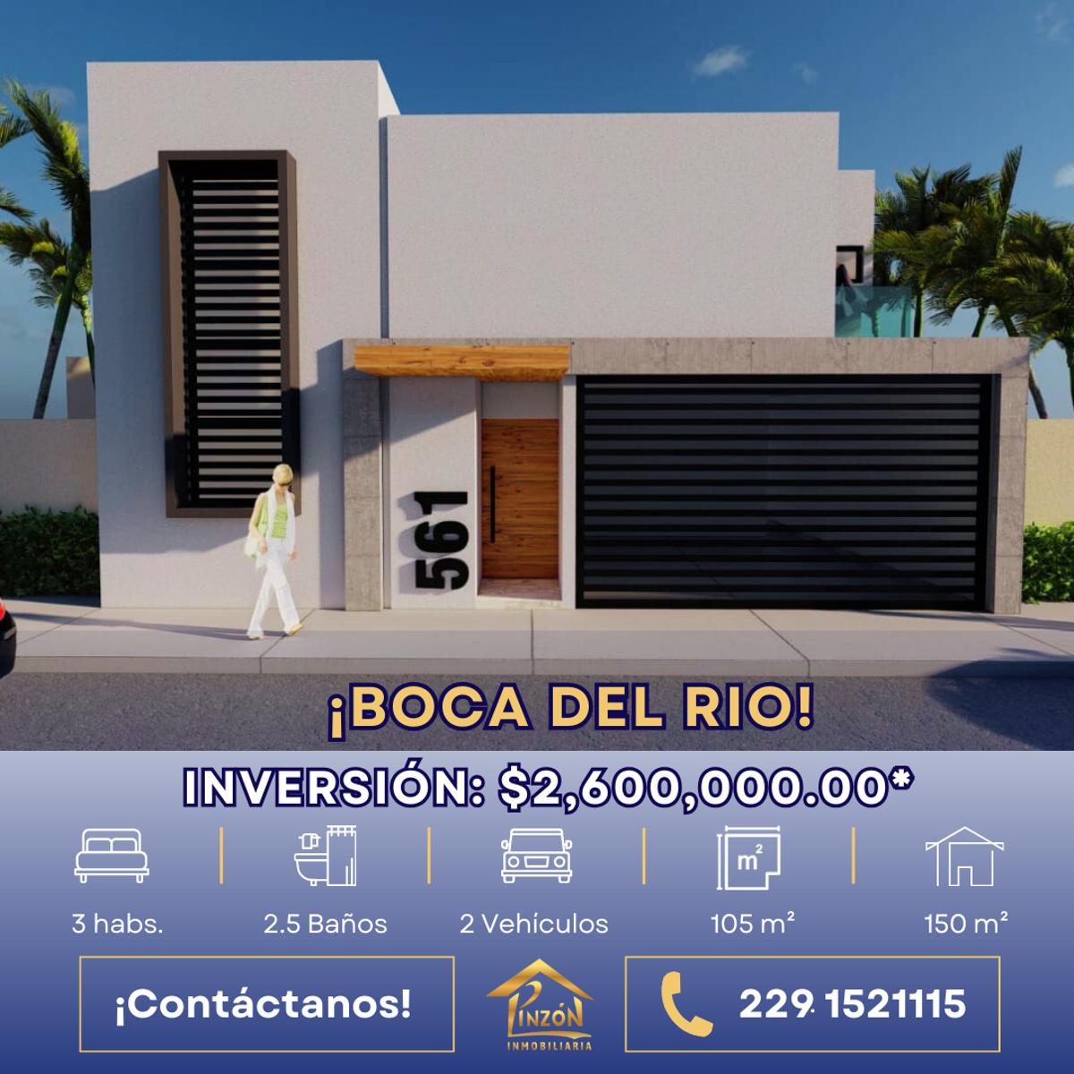 Casa en venta en Lomas Del Mar, Boca del Río — foto 1 de 8