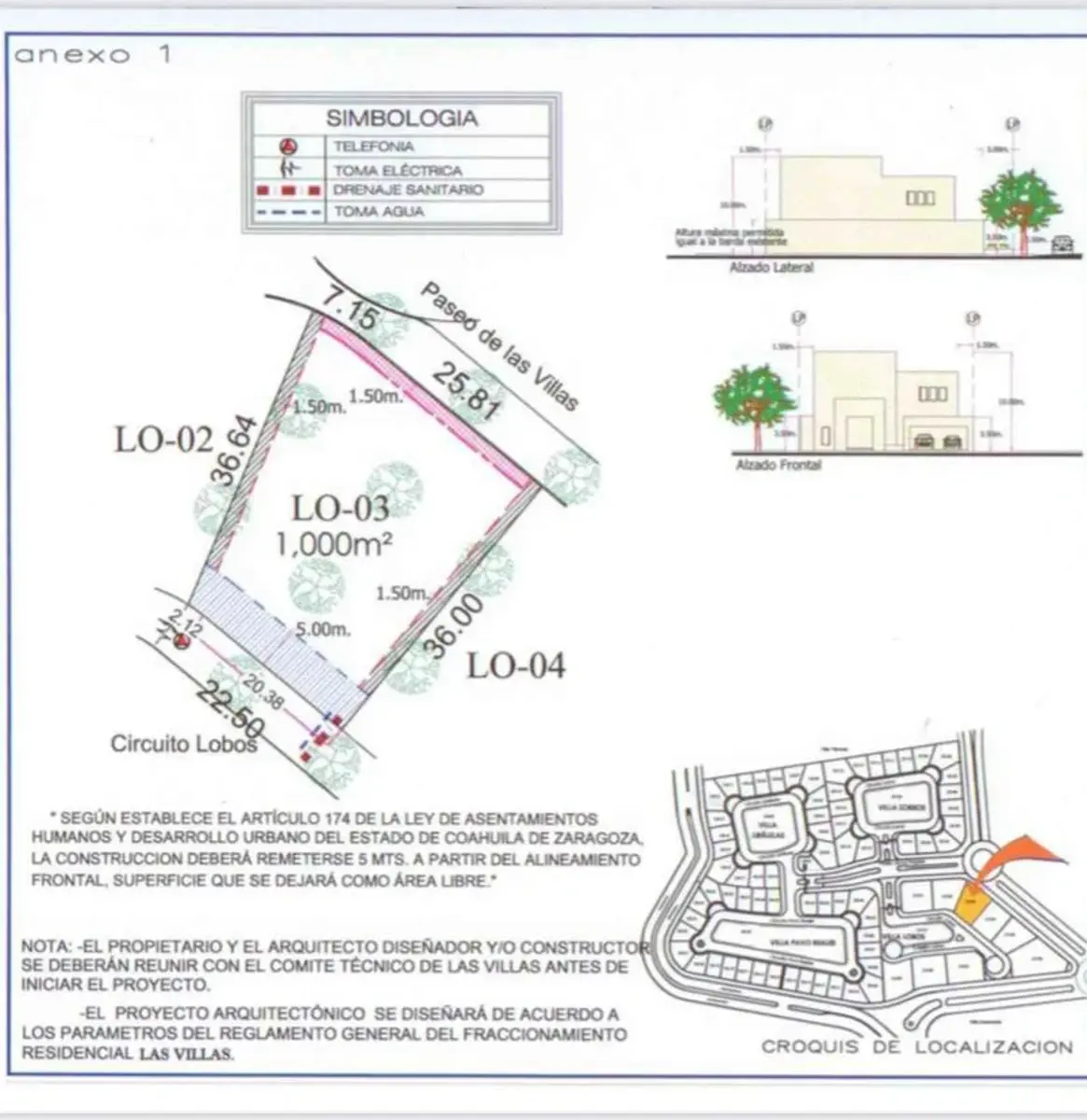 Terreno en Venta en Las Villas, Torreón, Coahuila de Zaragoza