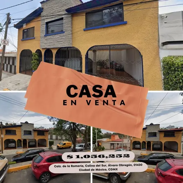 Casa en Colina del Sur, Álvaro Obregón, Ciudad de México