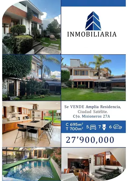 Casa en Ciudad Satelite, Naucalpan de Juárez, México