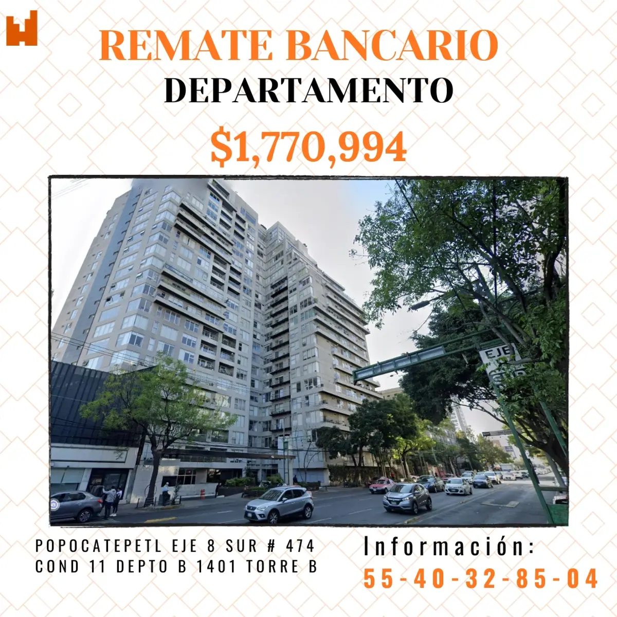 Departamento en venta en Santa Cruz Atoyac, Benito Juárez — foto 1 de 17