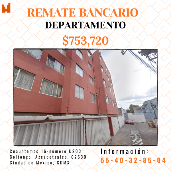 Departamento en venta en Coltongo, Azcapotzalco — foto 3 de 7