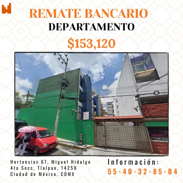 Departamento en venta en Miguel Hidalgo 4A Sección, Tlalpan — foto 2 de 12