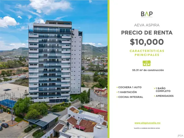 Departamento en renta en Pedregal del Carmen, León — foto 2 de 6