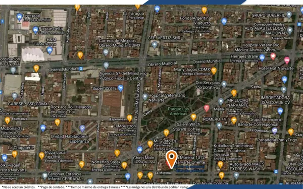 Departamento en venta en Narvarte Poniente, Benito Juárez — foto 2 de 5