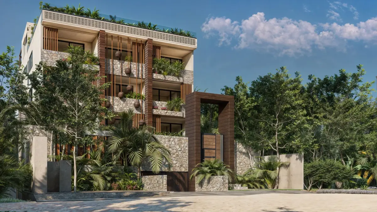 Departamento en venta en La Veleta, Tulum — foto 1 de 23
