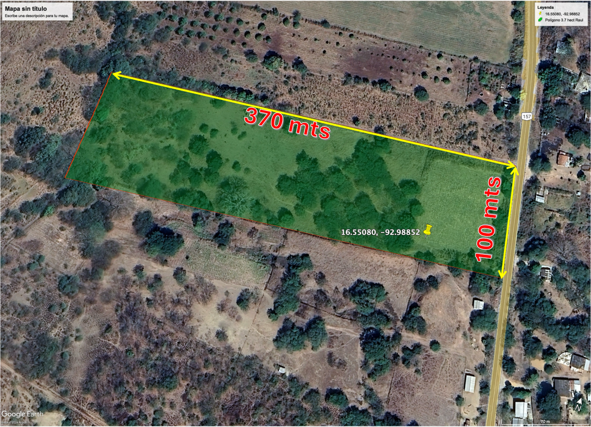 Terreno en venta en Francisco Sarabia, Chiapa de Corzo — foto 1 de 11