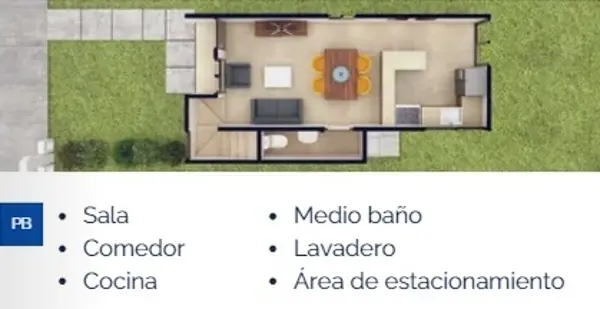 Casa en venta en Caucel, Mérida — foto 2 de 3