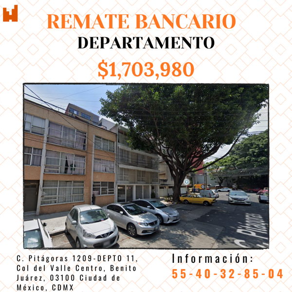 Departamento en venta en Del Valle Centro, Benito Juárez — foto 3 de 7
