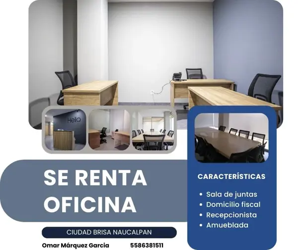 Oficina en Ciudad Brisa, Naucalpan de Juárez, México