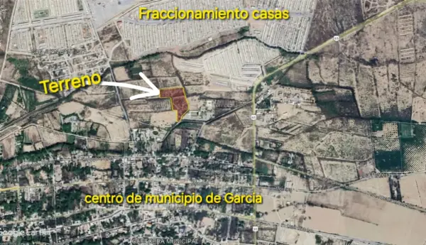 Terreno en venta en García Centro, García, Nuevo León