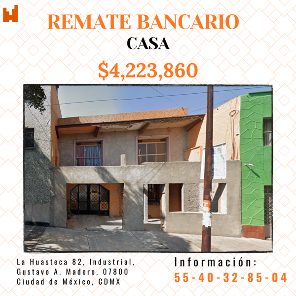 Casa en venta en Industrial, Gustavo A. Madero — foto 2 de 6