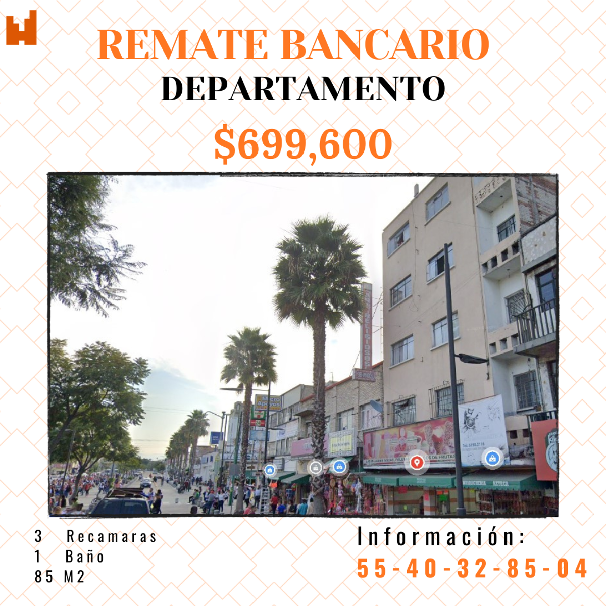 Departamento en venta en Villa Gustavo A. Madero, Gustavo A. Madero — foto 1 de 7