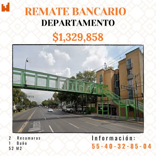 Departamento en remate en Jardin Balbuena, Venustiano Carranza, Ciudad de México