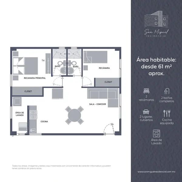Departamento en venta en San Miguel Xochimanga, Atizapán de Zaragoza — foto 2 de 15