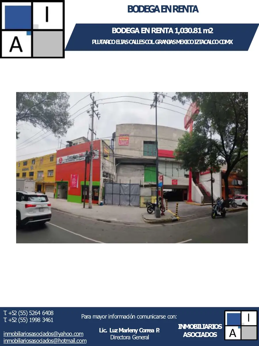 Bodega en renta en Granjas Mexico, Iztacalco — foto 1 de 8