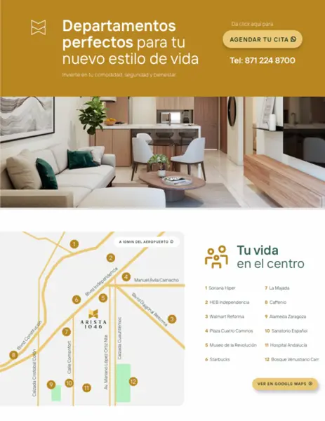 Departamento en venta en Torreon Centro, Torreón — foto 3 de 3