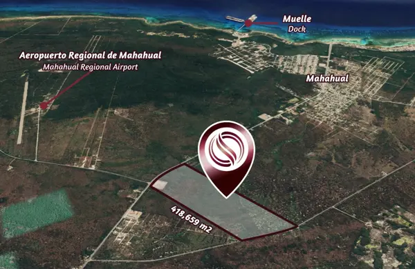 Terreno en venta en Mahahual, Othón P. Blanco, Quintana Roo