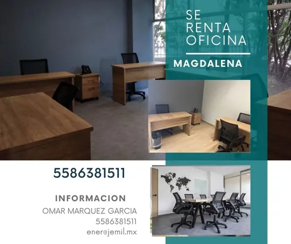 Oficina en La Otra Banda, Álvaro Obregón, Ciudad de México