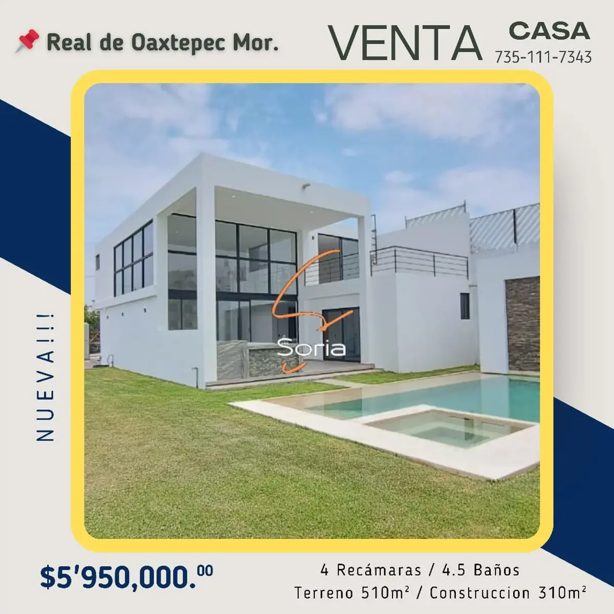 Casa en venta en Real de Oaxtepec, Yautepec — foto 1 de 40