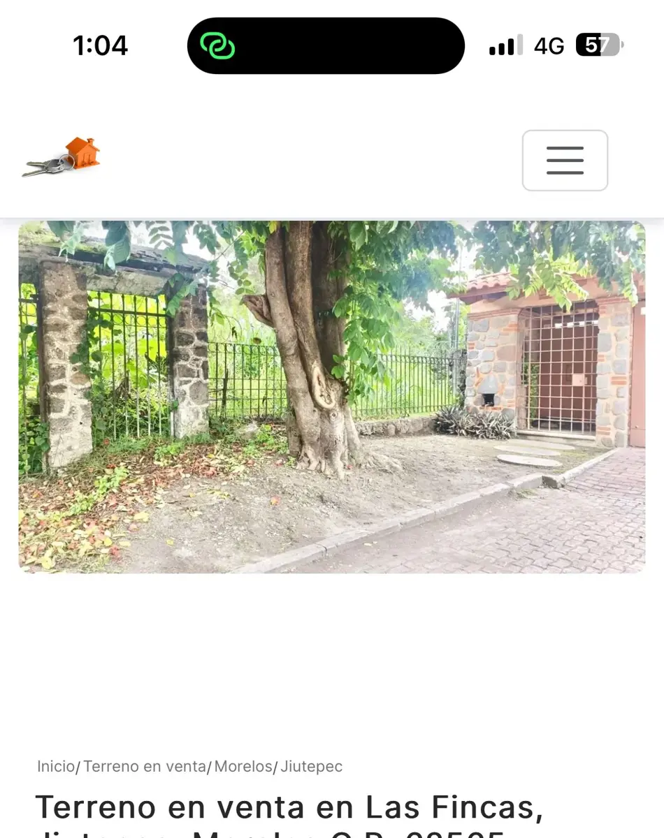 Terreno en venta en Las Fincas, Jiutepec — foto 1 de 11