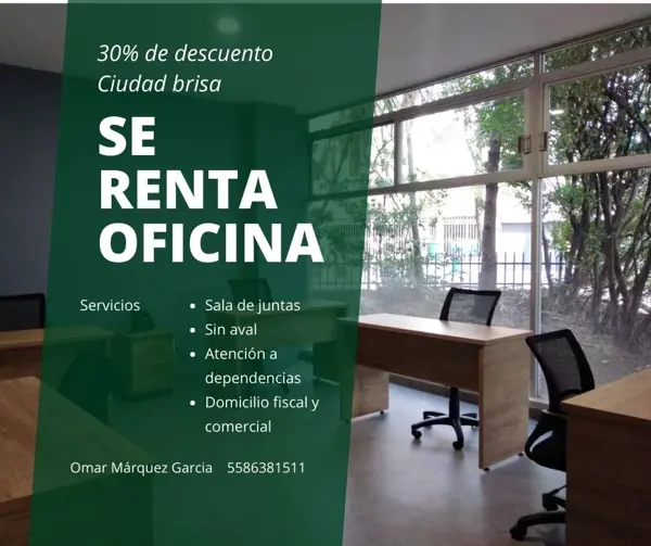 Oficina en Ciudad Brisa, Naucalpan de Juárez, México