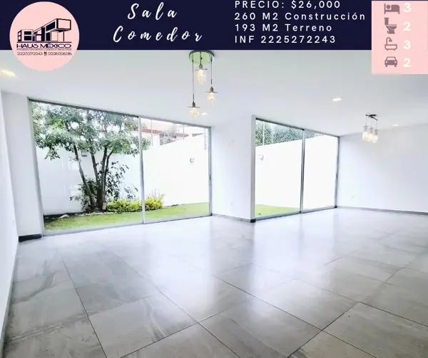 Casa en renta en El Sendero Residencial, San Pedro Cholula — foto 3 de 22