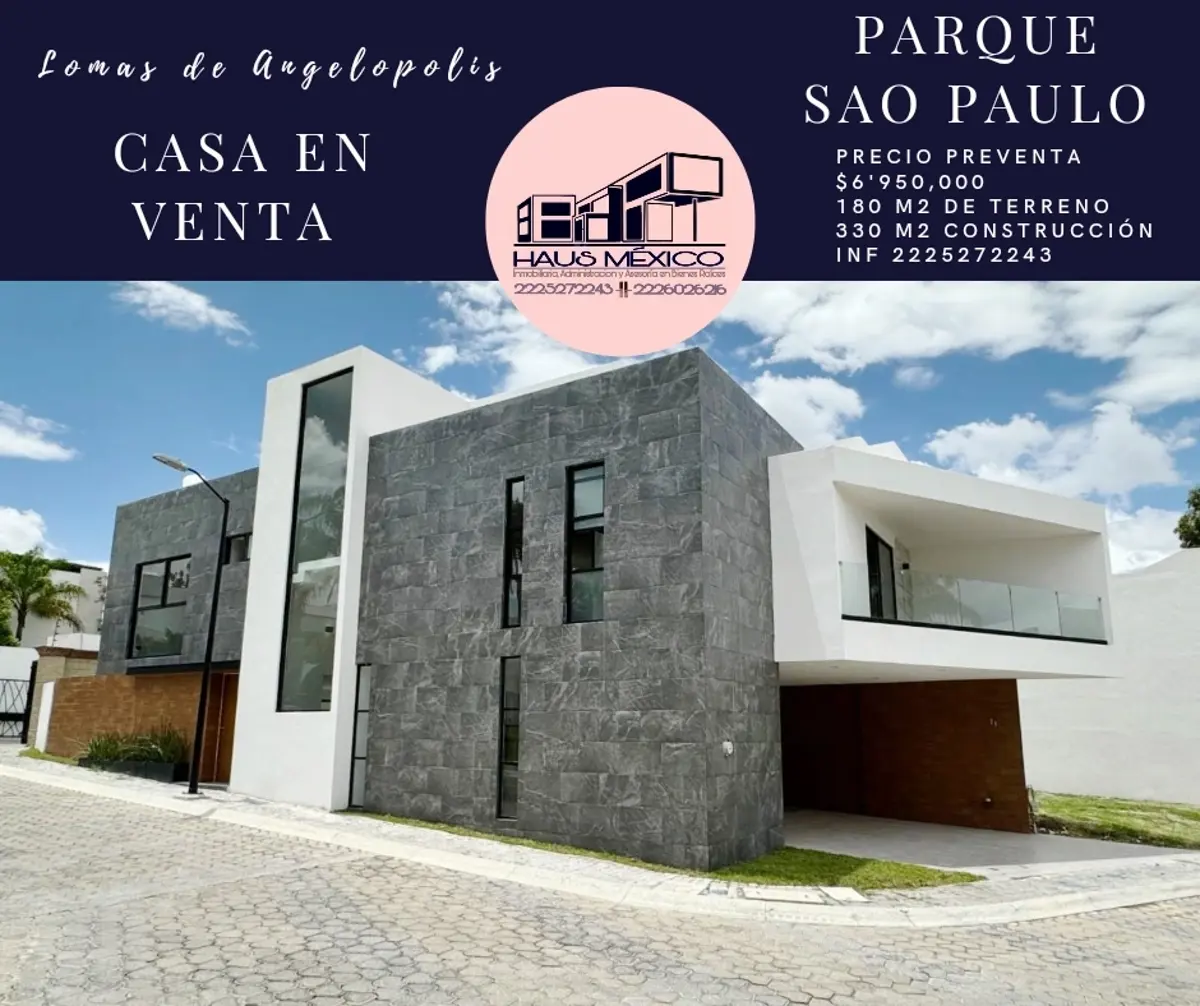 Casa en venta en Lomas de Angelópolis II, San Andrés Cholula — foto 1 de 24